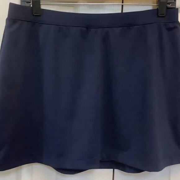 Ativa Active Athleisure Outdoor navy blue golf tennis pickle ball skort Skirt M - Picture 2 of 3